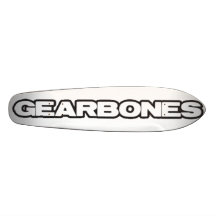 GearBones alte Schulplattform Skateboarddeck