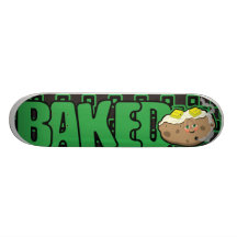 Gebackenes Skateboard Skateboarddecks