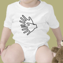 Gebärdenspracheikone t-shirts
