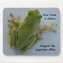 Geben Sie Bäumen eine Möglichkeit Mousepad