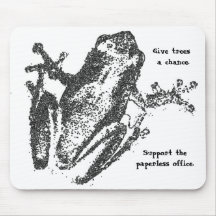Geben Sie Bäumen eine Möglichkeit Mousepad