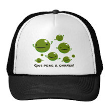 Geben Sie Erbsen eine Möglichkeit Baseballcap