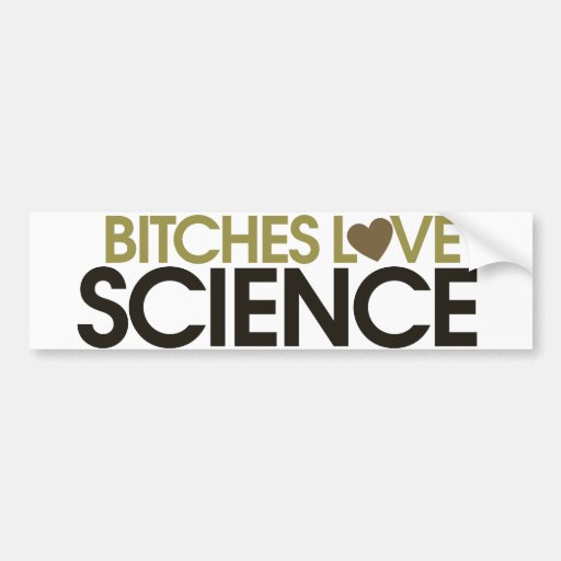Geben Sie ihr Wissenschafts-Weibchen Liebewissensc Autosticker