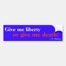 Geben Sie mir Freiheit Autosticker