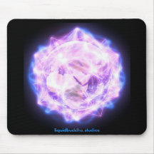 Gebet für Gaia mousepad, eingebrannt