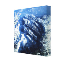 Gebirgs12x12 eingewickelte Leinwand Gespannter Galerie Druck
