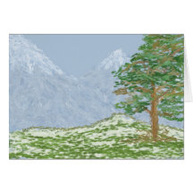 Gebirgslandschaft Karten