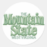 GebirgsStaat, West Virginia Sticker