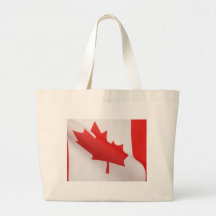 gebogene riesige Taschentasche Kanada-Flagge