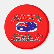 Geboren, Australier zu sein, stolz, australisch zu Magnete