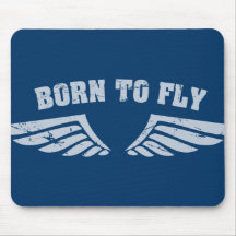 Geboren, Flügel zu fliegen Mousepad