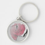 Gebrochene Rose Schlüsselbänder