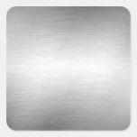 Gebürstete Metallblick-Aufkleber