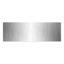Gebürstete Metallblick-Visitenkarten