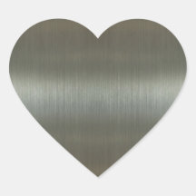 Gebürstetes Aluminium Aufkleber