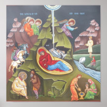 Geburt Christi unseres Lords Poster