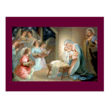 Geburt Christis-Postkarte