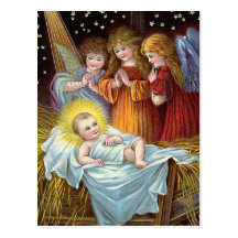"Geburt Christis-Szenen-" Weihnachten Postkarten