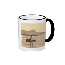 Gebürtiger hawaiischer Surfer, C. 1890 Tee Haferl