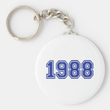 Geburtstag 1988 schlüsselband