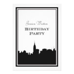 Geburtstag der NYC Skyline-Silhouette-#2 DIY einladungen
