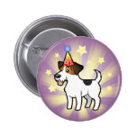 Geburtstags-Jack-Russell-Terrier Buttons