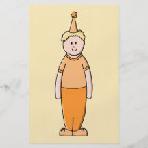 Geburtstags-Junge, in der Orange Flyer Druck