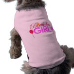 Geburtstags-Mädchen-Hund Hunde T Shirts