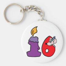 Geburtstags-Mäuse16. Geburtstags-Geschenke Schlüsselbänder