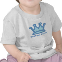 Geburtstags-T-Shirt Geburtstags-Prinz-Baby