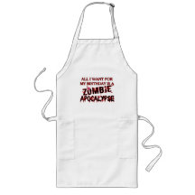 Geburtstags-Zombie-Apokalypse Schürze