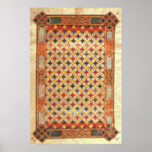 Gedenklabyrinth von Moralia in Job ANZEIGE 945 Posterdruck