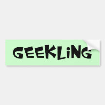 Geekling Autoaufkleber