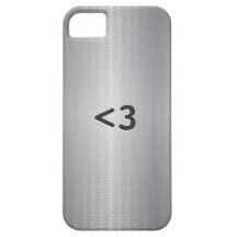 Geeky Liebe metallischer iPhone 5 Fall iPhone 5 Cover