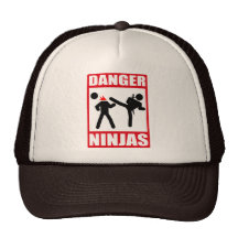 Gefahr Ninjas Truckermützen