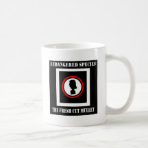 Gefährdete Spezies-D frische Schnitt-Meeräsche Kaffee Haferl