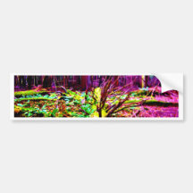 Gefallener Baum Auto Sticker