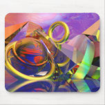 Gefallenes Stern mousepad