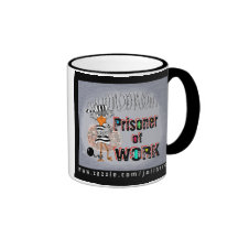 Gefangener des Arbeitsbechers Kaffee Tassen