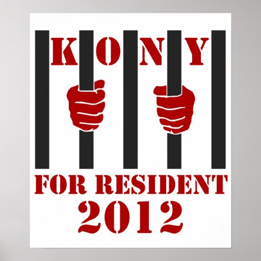 Gefängnis Kony 2012 Endjosephs Kony Plakate