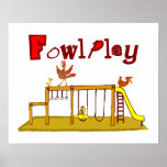 Geflügel-Spiel Plakate
