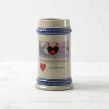 geformte Schokoladen des Gehirns Tee Tasse