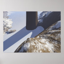 gefrorener Körper Plakat