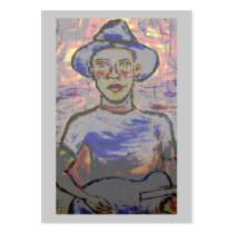 Gefühlvoller Bluesman visitenkarten