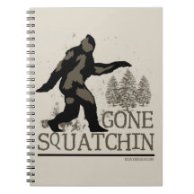 Gegangenes Squatchin Notizbuch