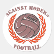 Gegen modernen Fußball Aufkleber