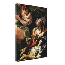 Gegenstücke Giovanni Tiepolo - Hagar und Ishmael Gespannter Galerie Druck