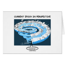 Gegenwärtige Epoche in der Perspektive sind Sie hi Grußkarte