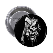 Gehämmerter Schädel Buttons