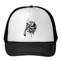 Gehämmerter Schädel Retrocap